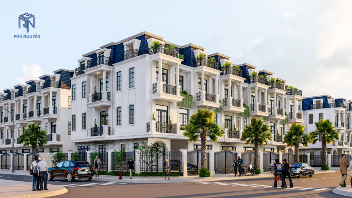 Nhà Liên Kế - Tân Cổ Điển